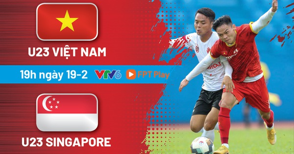 U23 Việt Nam sẽ có trận ra quân gặp U23 Singaporetại bảng C giải vô địch U23 Đông Nam Á 2022