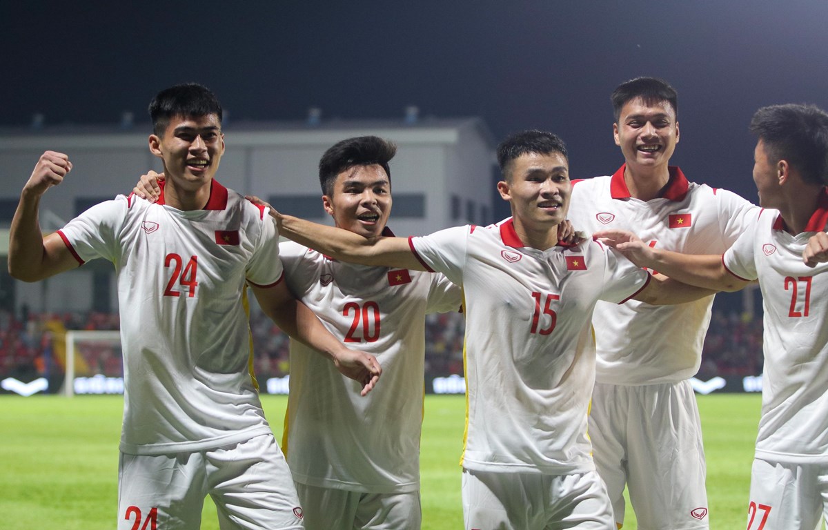 Với tỷ số 7-0 U23 Việt Nam thắng đậm trước U23 Singapore